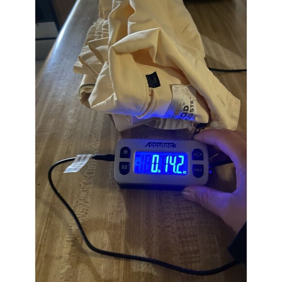 Vintage 80s Izod Lacoste Harrington Jacket Men’s L Yellow Crocodile Logo Preppy - Picture 14 of 14